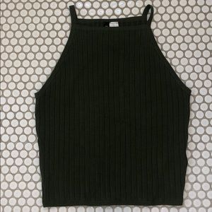 H&M green top